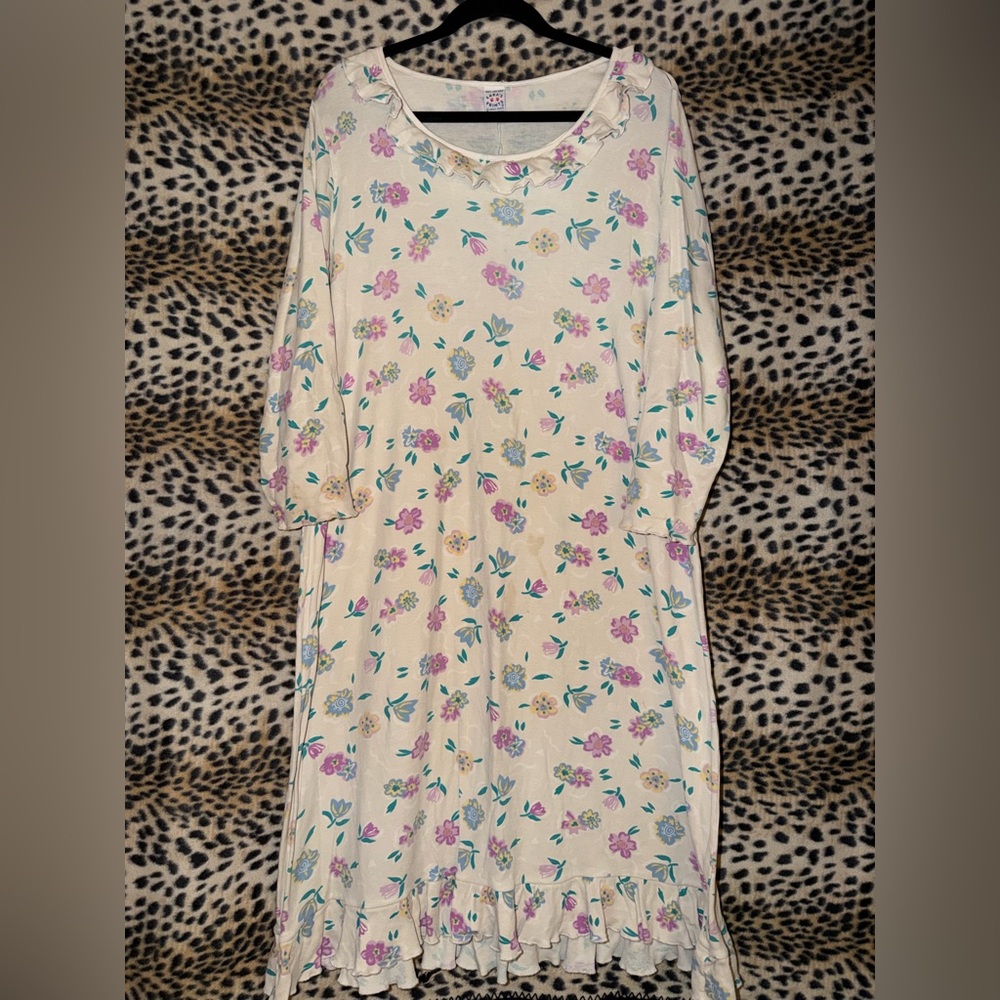 Sara's Prints Multicolor Long Sleeve Dress